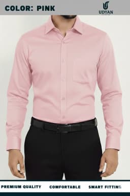 COTTON OXFORD SHIRT PINK COLOR