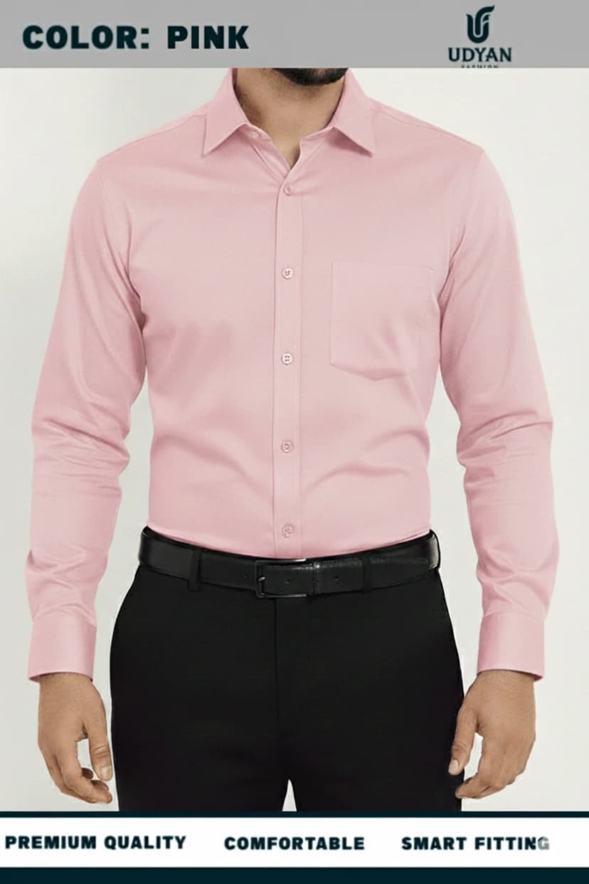 COTTON OXFORD SHIRT PINK COLOR