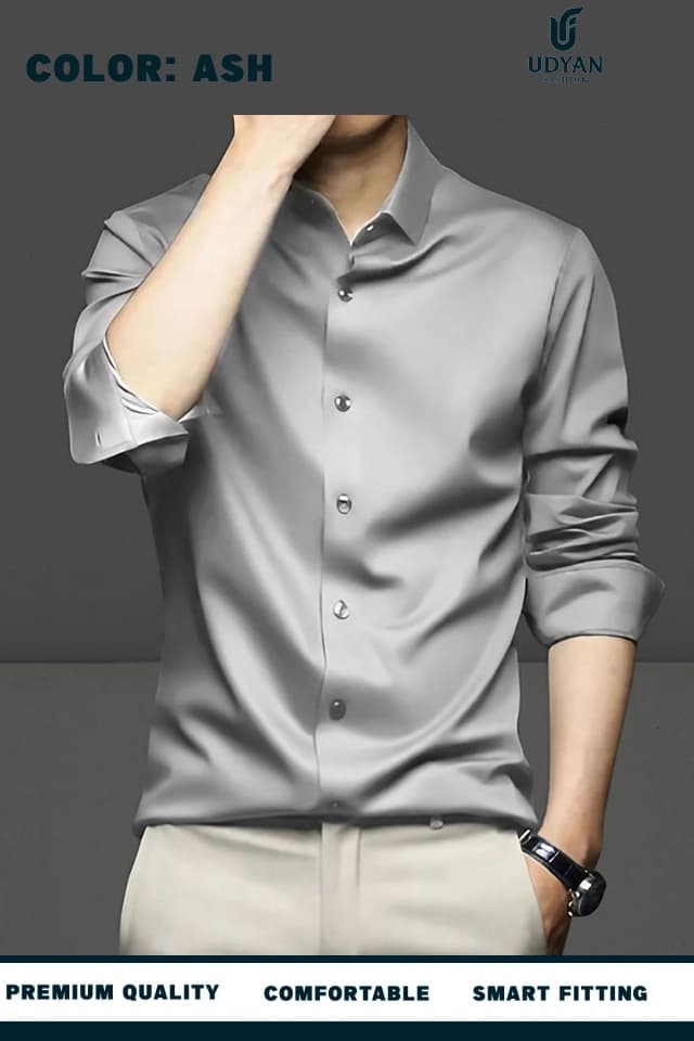  ANTI WRINKLE SHIRT WHITE COLOR